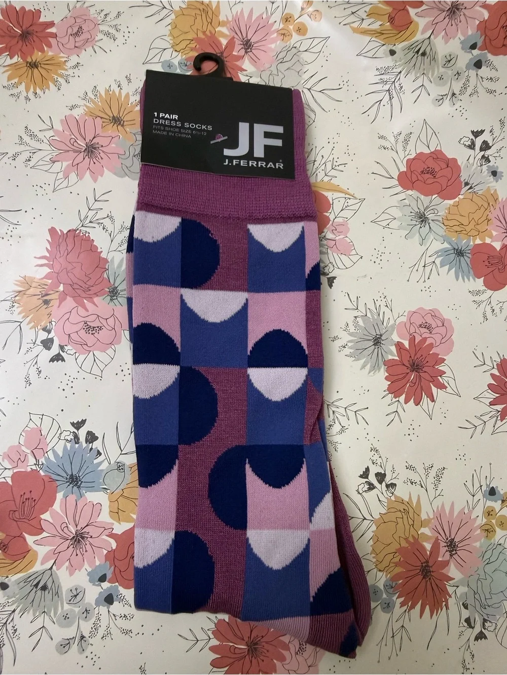 Men’s Dress Socks Bundle - 6 PAIRS